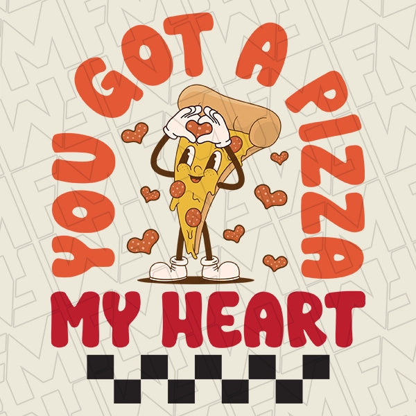 YOU GOT A PIZZA MY HEART TAZZA TAZZA DA 10 OZ - Divertente cibo