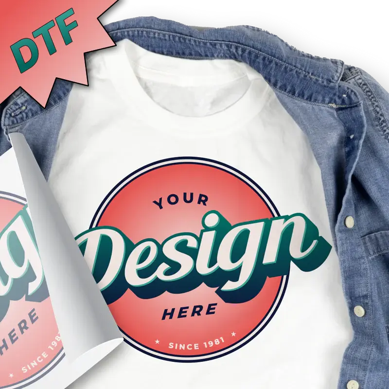 Direct-to-Film Full Color 11x11 Single Image