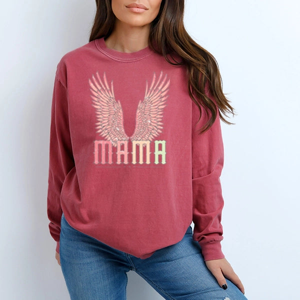 Rocker Mama Wings Mothers Day DTF Transfer