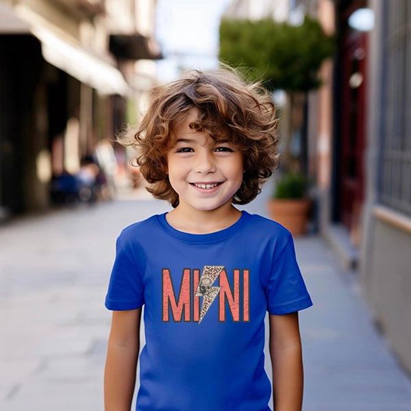 Mini Skull Lightning Bolt Mommy Me Kids DTF Transfer