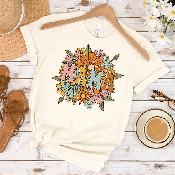 Boho Mama Flowers Mothers Day DTF Transfer