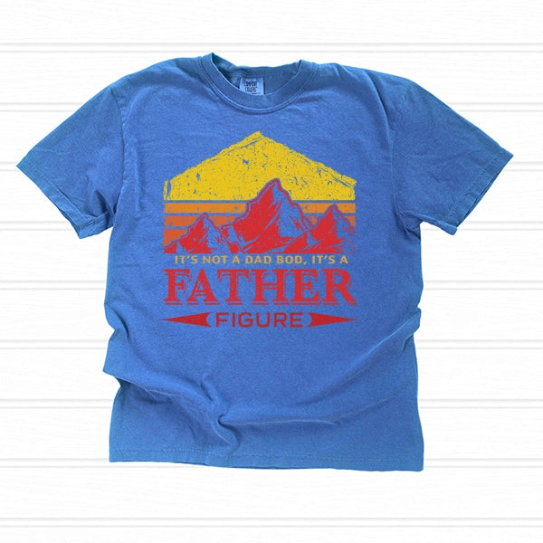 Its Not a Dad Bod Its a Father Figure Funny Fathers Day DTF Transfer