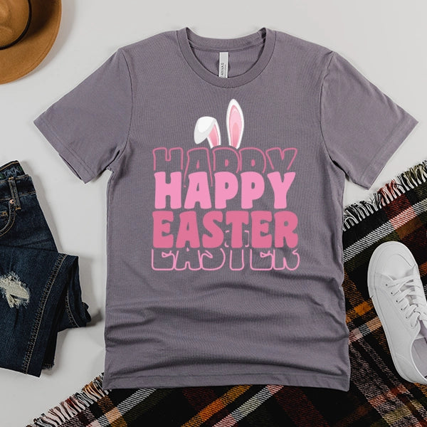 Happy Easter Bunny Ears DTF Transfer