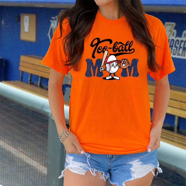TeeBall Mom Baseball DTF Transfer