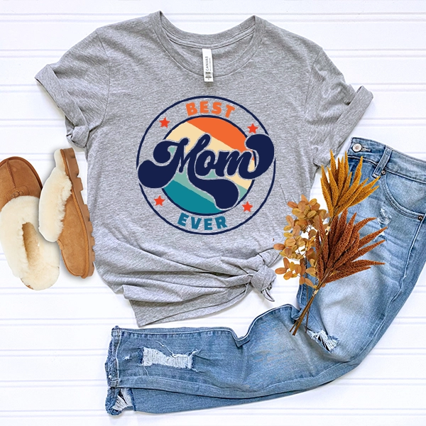 Best Mom Ever Retro DTF Transfer