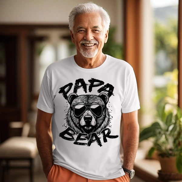 Papa Bear Dad DTF TransferFathers Day