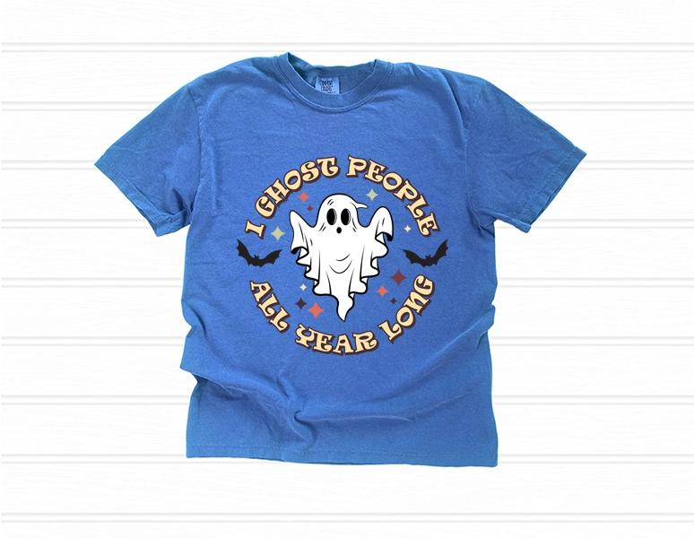 I Ghost People All Year Long DTF Transfer