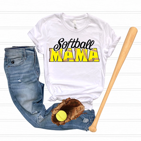 Softball Mama DTF Transfer