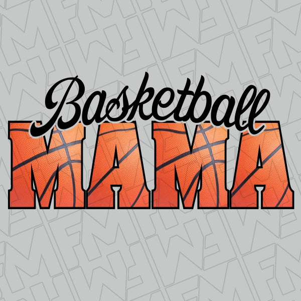 Basketball Mama applied to a shirt