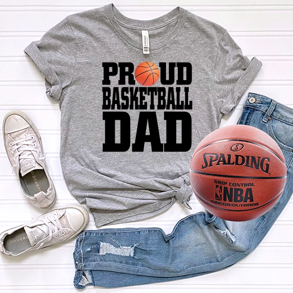 Proud Basketball Dad DTF Transfer