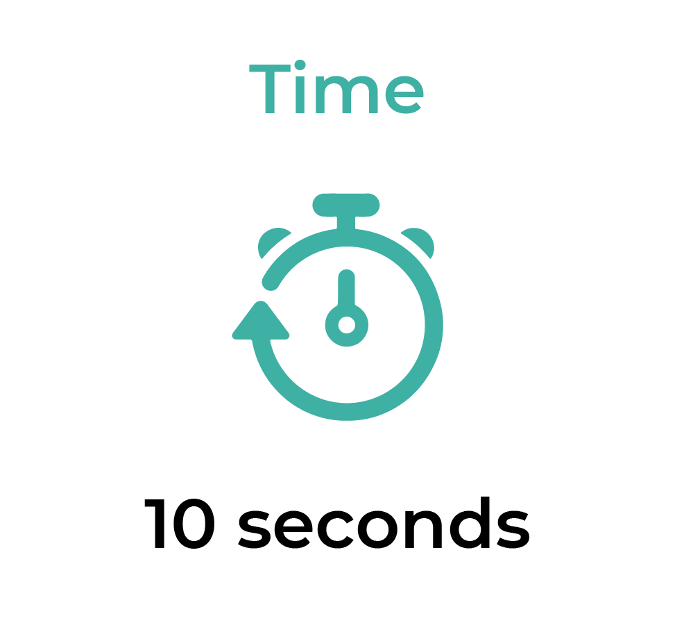 heatpress time 10 seconds