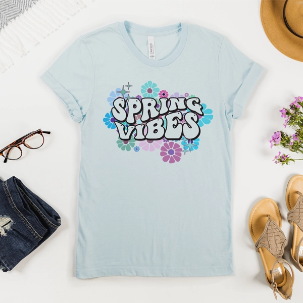 Daisey Spring Vibes Retro Spring DTF Transfer