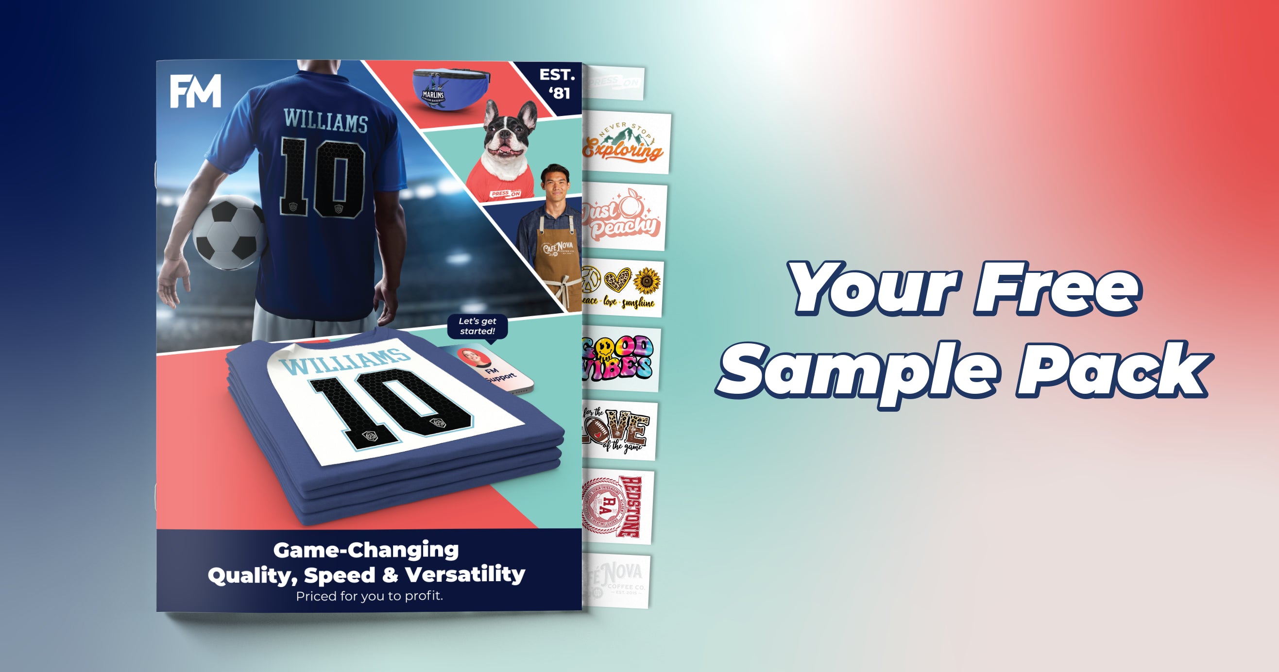Sample Pack Horizontal