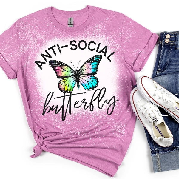 Antisocial Butterfly DTF Transfer