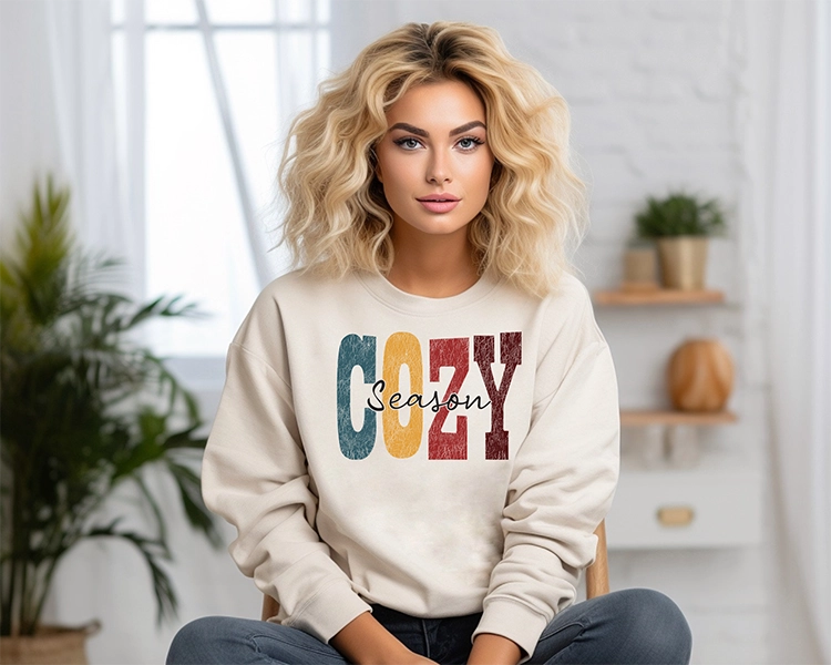 Cozy Season Fall DTF Transfer
