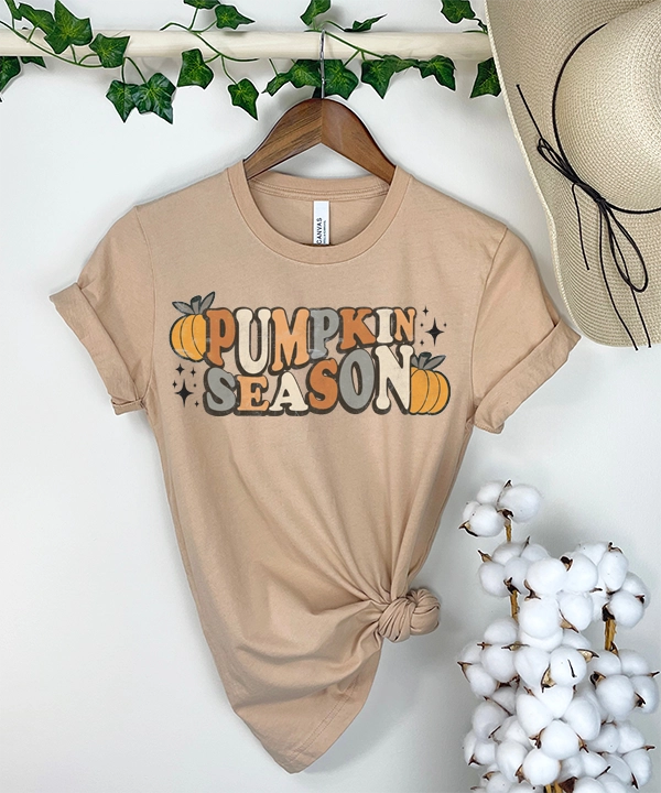 Pumpkin Season Fall DTF Transfer
