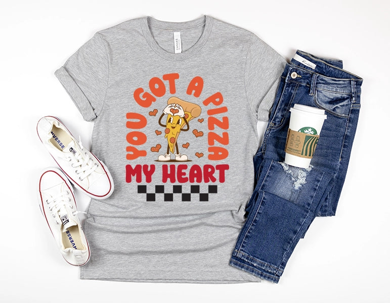 You Got a Pizza My Heart Funny Kids Valentines DTF Transfer