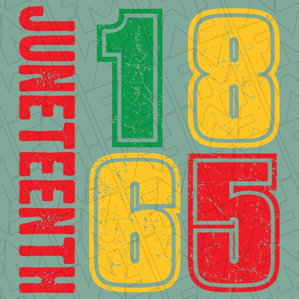 Juneteenth 1865 DTF Transfer