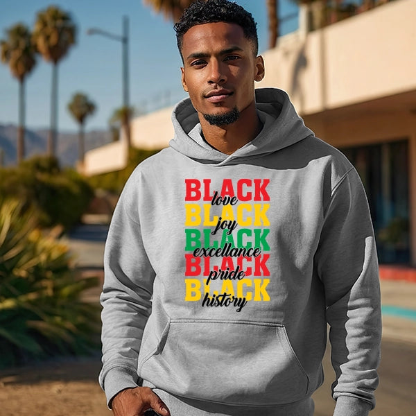 Black Love Joy Excellance Pride History DTF Transfer