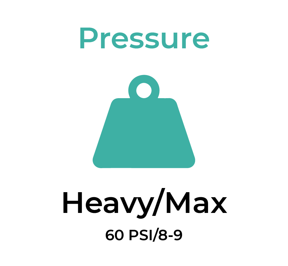 pressure heavy 60psi