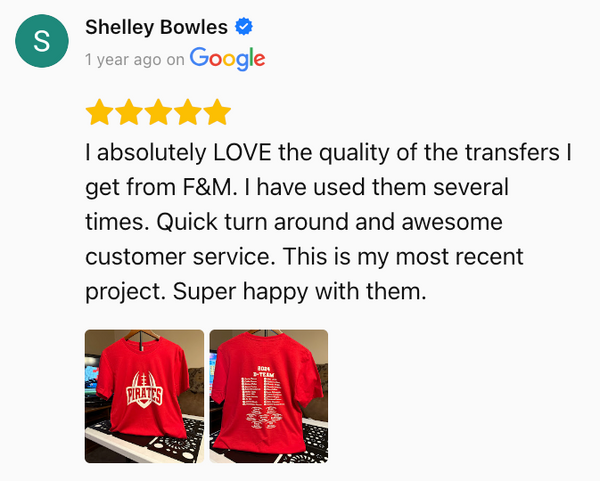 Custom Screen Print Transfers | FM Expressions